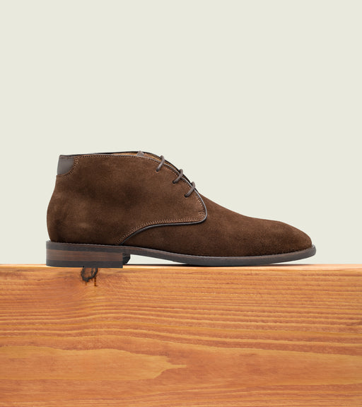 Chocolate Suede-Water Repellent