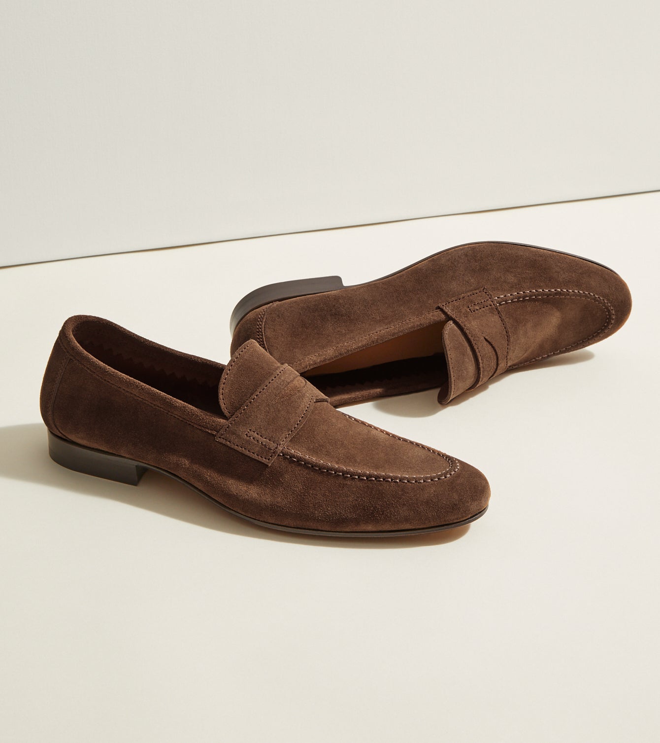 LV Men's Designer Leather Casual Penny Half Shoe Mules 